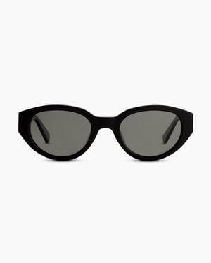 Quince Sicily Polarized Acetate Sunglasses, Cellulose Acetate - Black