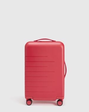 Quince Small Carry-On Suitcase, Polycarbonate - Red