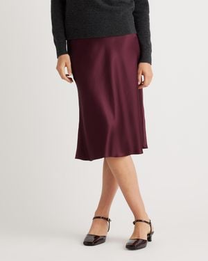 Quince Skirt, Silk - Red