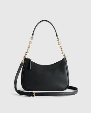 Quince Dakota Mini Shoulder Bag, Leather - White