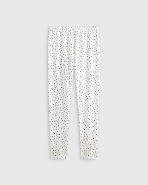 Quince Leggings, Organic Cotton - White