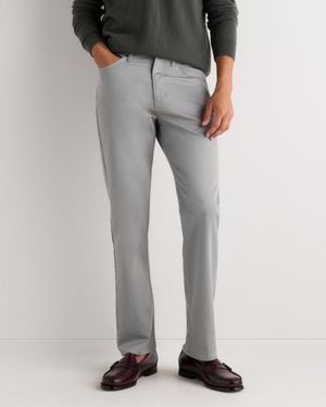 Quince Comfort Stretch Traveler 5-Pocket Pants Straight, Organic Cotton - Gray