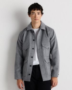 Quince Wool Cashmere Field Jacket - Gray