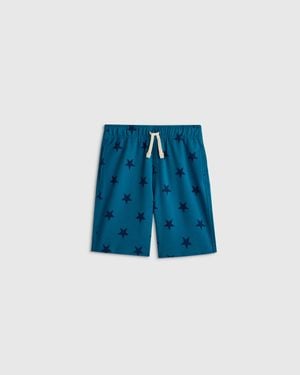Quince French Terry Short, Organic Cotton - Blue