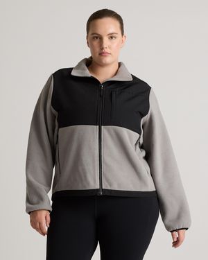 Quince Polar Fleece Full-Zip Jacket, Recycled Polyester - Black