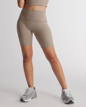 Quince Ultra-Soft Bike Short, Recycled Polyester - Gray