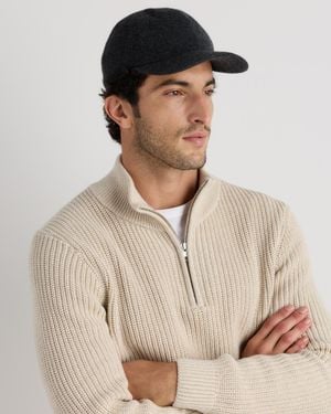 Quince Cashmere Baseball Cap - Multicolor