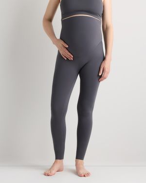 Quince Ultra-Form Maternity Legging, Polyester - Blue