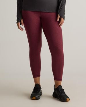 Quince Ultra-Soft High-Rise Legging, Recycled Polyester - Red