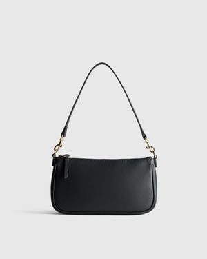 Quince Celeste Pochette Bag, Leather - White