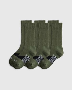 Quince Alpaca Boot Socks - Green