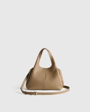 Quince Clement Mini Bag, Italian Leather - Natural