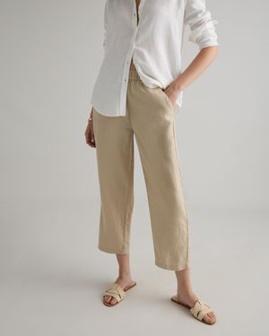 Quince 100% European 100% European Linen Pants - Natural