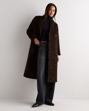Quince Wool Cashmere Tailored Long Coat - Black