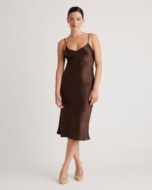 Quince Slip Dress, Silk - Multicolor