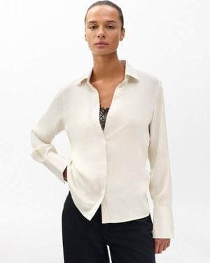 Rag & Bone Venus Lace Cami Blouse - White