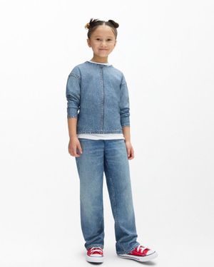 Rag & Bone Mini Miramar Long-Sleeve Tee - Blue