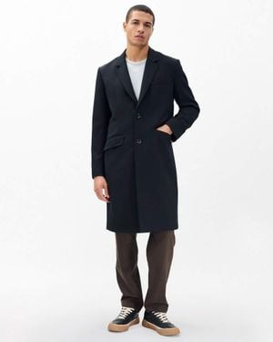 Rag & Bone Beckett Italian Twill Coat - Blue