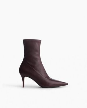 Rag & Bone Mercer Leather Ankle Boots - White