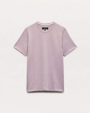 Rag & Bone Classic Flame Tee - Pink