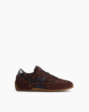 Rag & Bone Ultra Slim Retro Runner Sneakers - Brown