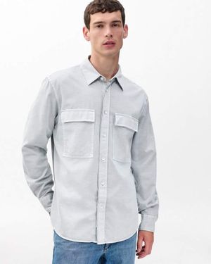 Rag & Bone Finch Overdyed Shirt - White