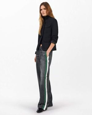 Rag & Bone Miramar Sport Stripe Track Pants - Blue