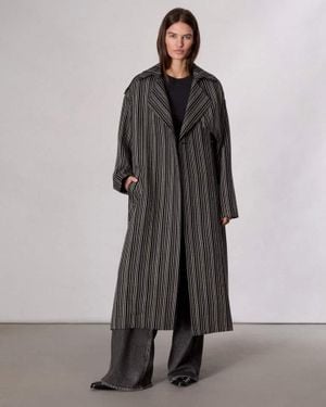 Rag & Bone Jennie Wool Trench Coat - Brown