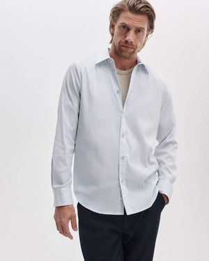 Rag & Bone Patrick Stretch Poplin Shirt - White