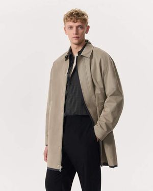 Rag & Bone Thomas Cotton-Blend Car Coat - Gray