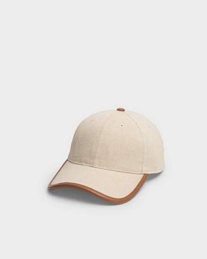 Rag & Bone Harlow Baseball Cap - Natural