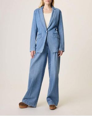 Rag & Bone Marcella Denim Blazer - Blue