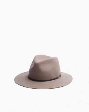 Rag & Bone Audrey Felted Wool Fedora - Gray