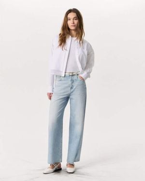 Rag & Bone Miramar Sofie Ankle-Length Pants - Blue