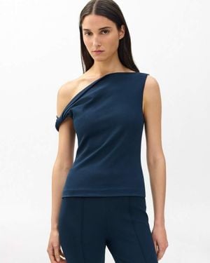 Rag & Bone Irina Off-Shoulder Top - Blue