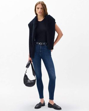 Rag & Bone Nina Skinny Jeans - Blue