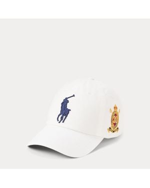 Ralph Lauren Big Pony 20Th Anniversary Ball Cap - White