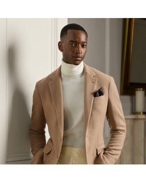 Ralph Lauren Ralph Lauren Hadley Hand-Tailored Cashmere Jacket - Natural