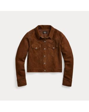 RRL Sheepskin Jacket - Brown