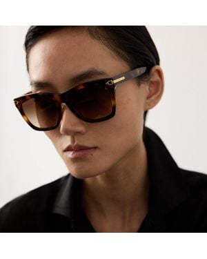 Ralph Lauren Stirrup Ricky Sunglasses - Brown