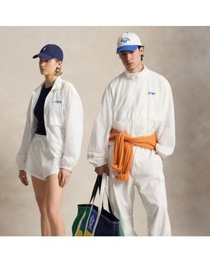 Ralph Lauren Us Open Performance Windbreaker - White