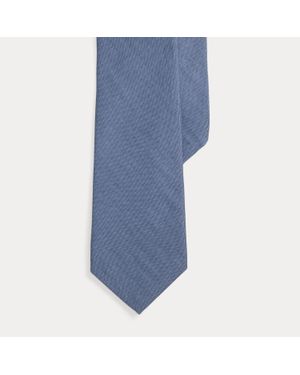 Ralph Lauren Ralph Lauren Silk-Linen Tie - Blue