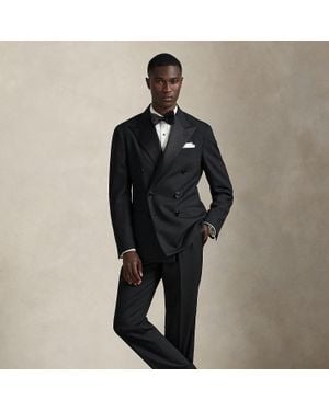 Polo Ralph Lauren Polo Tailored Fit Wool Barathea Tuxedo - Black