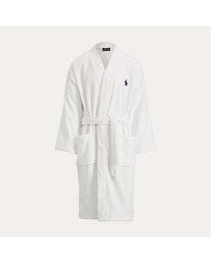 Ralph Lauren Terry Velour Robe - White