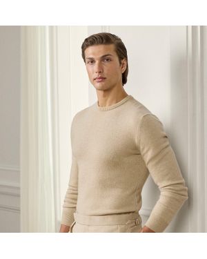 Ralph Lauren Ralph Lauren Cashmere Crewneck Sweater - Natural