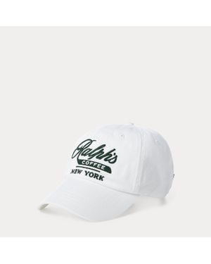 Polo Ralph Lauren Ralph Lauren Ralph's Coffee Ball Cap - White