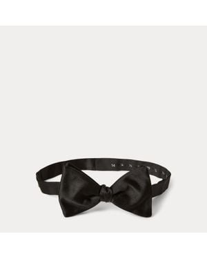 Ralph Lauren Ralph Lauren Pre-Tied Silk Bow Tie - Black