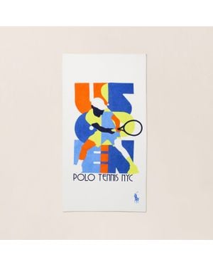 Ralph Lauren Ralph Lauren Us Open Graphic Sport Towel - Blue