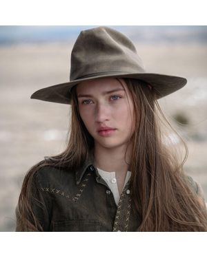 RRL Denim Western Shirt - Brown