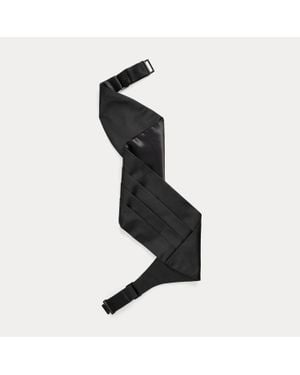 Ralph Lauren Ralph Lauren Silk Satin Cummerbund - Black